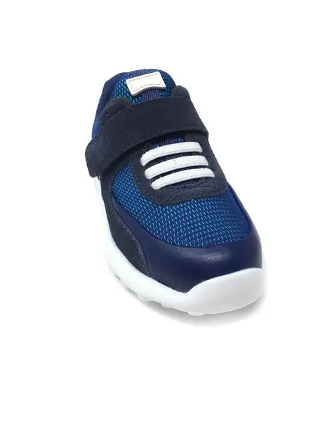 deportivo camper azul de velcro