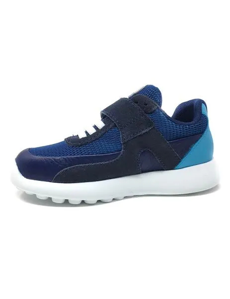 deportivo camper azul de velcro