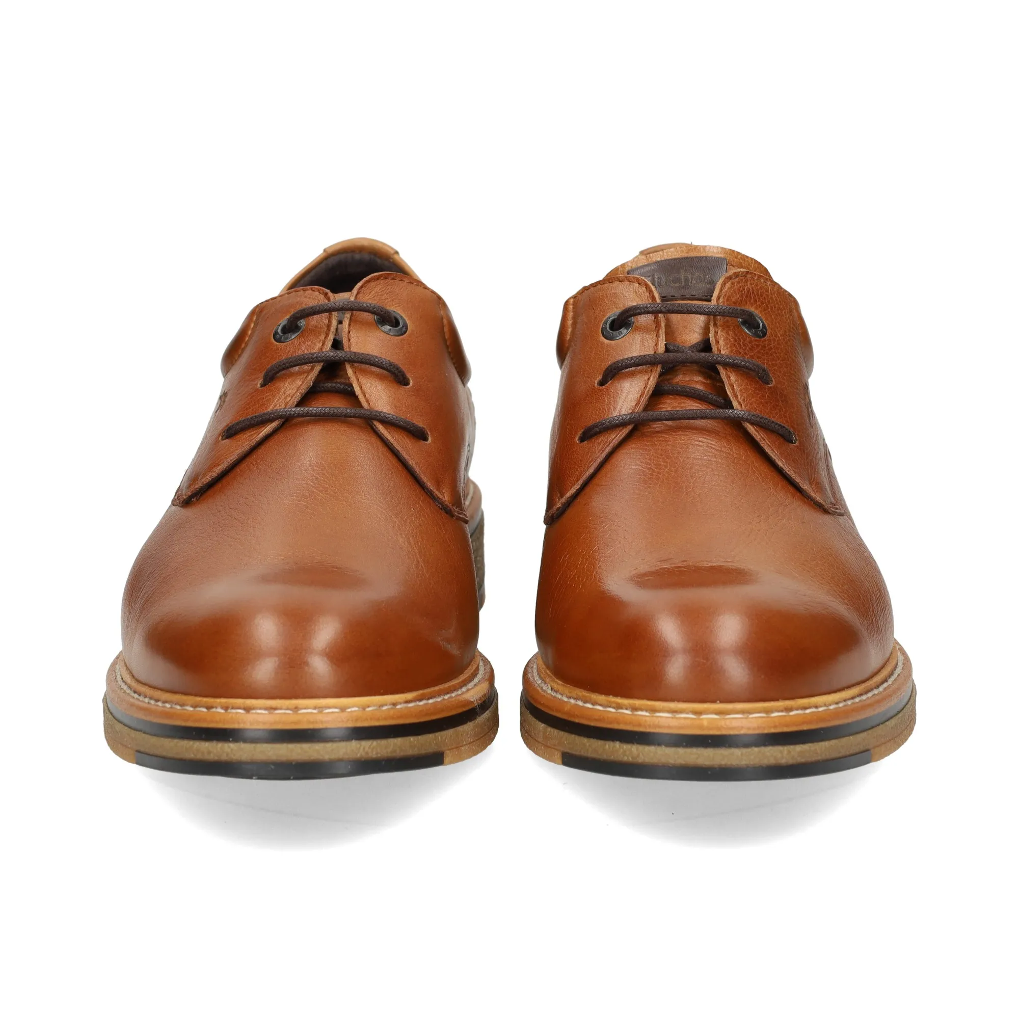 FLUCHOS Zapatos de vestir de Hombre CAMEL