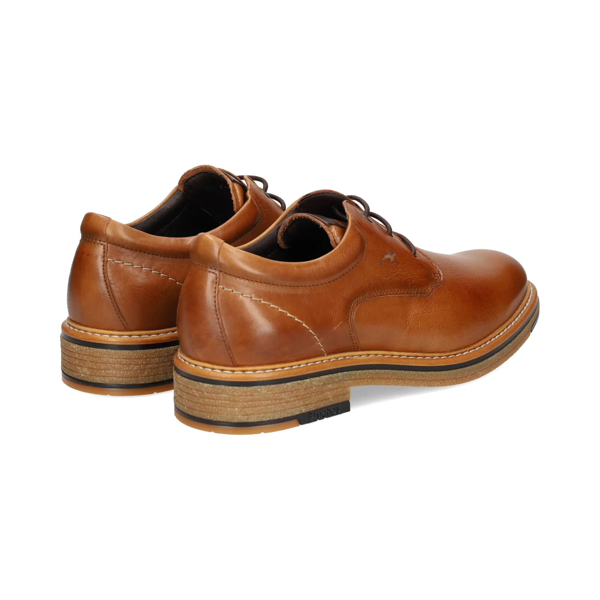 FLUCHOS Zapatos de vestir de Hombre CAMEL