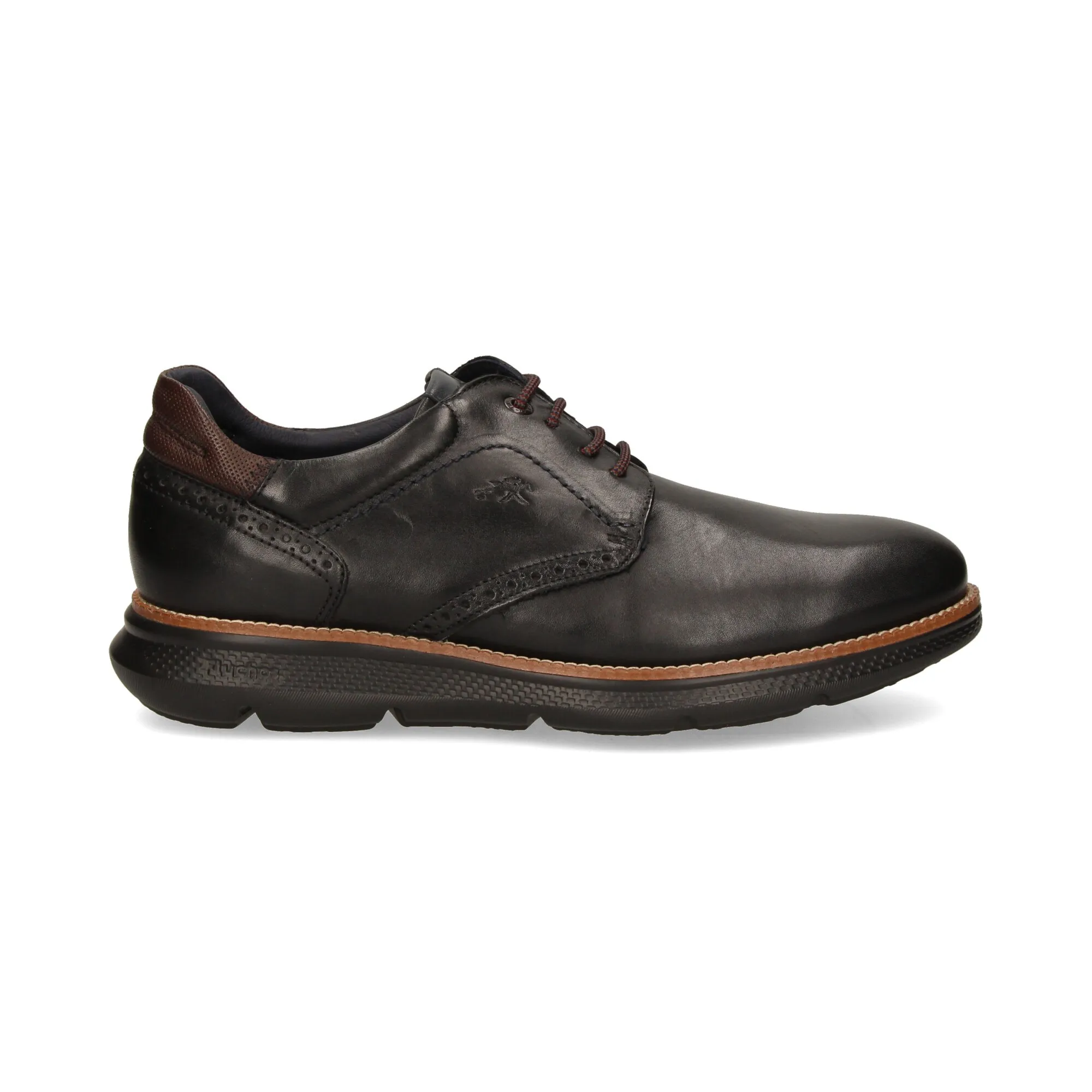 FLUCHOS Zapatos de vestir de Hombre NEGRO