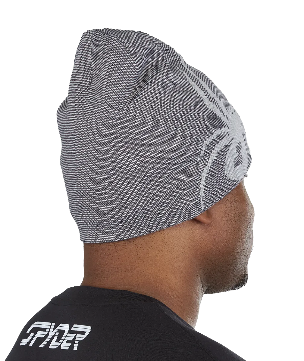 Gorro Outdoor Hombre Spyder Reversible Innsbruck Gris