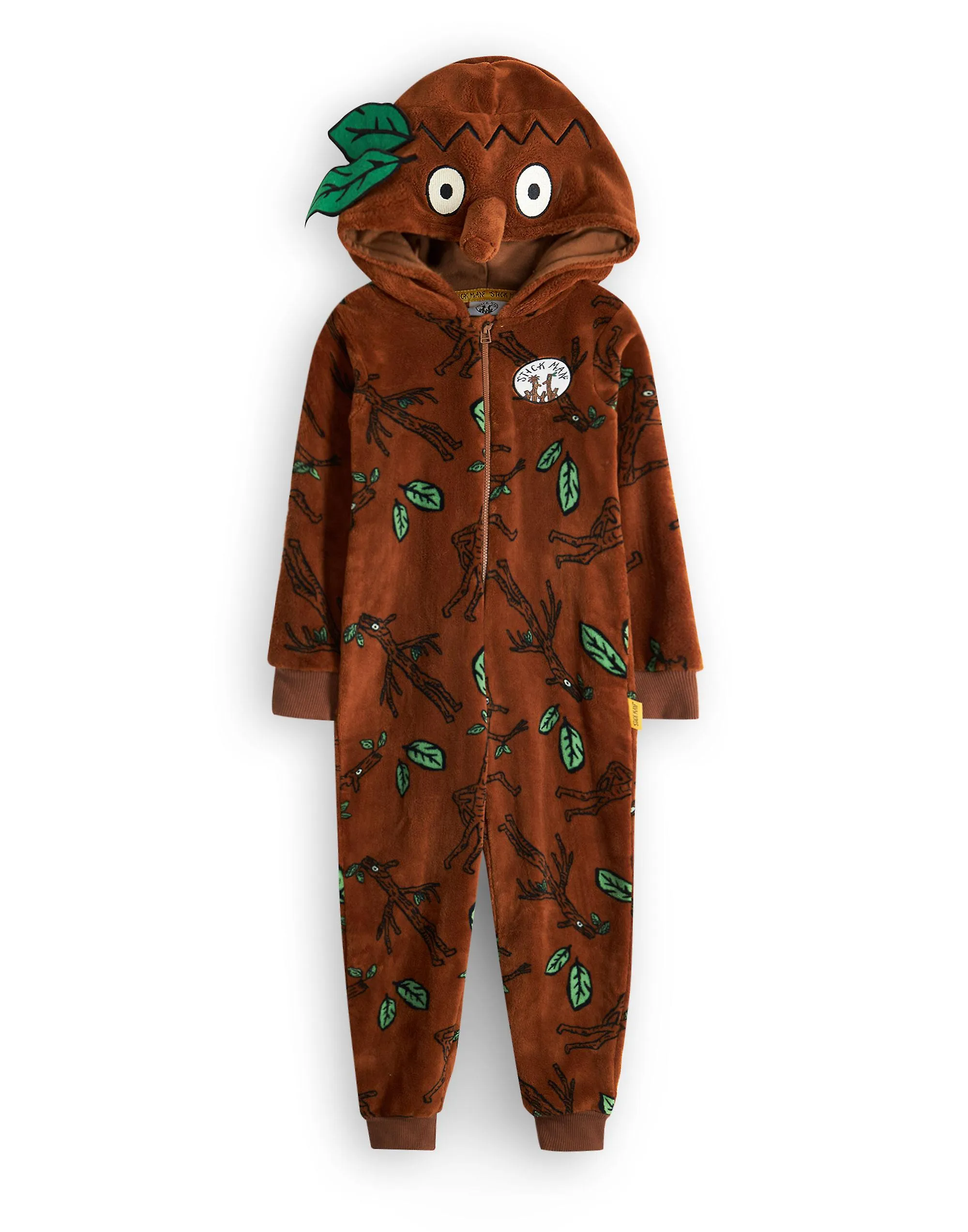 Gruffalo & Friends Unisex Kids Onesie Brown Stickman