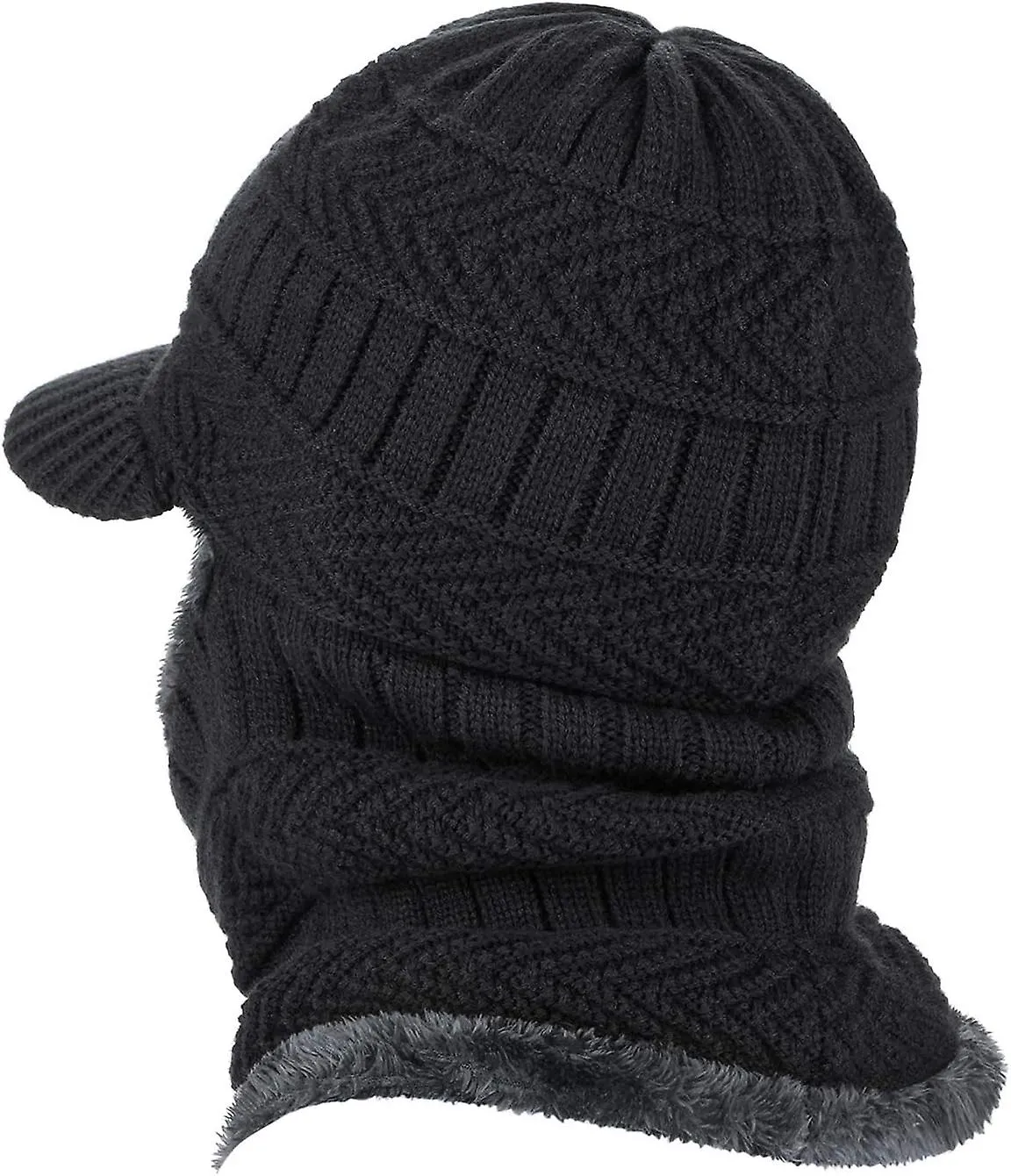 Hat With Soft Neck Warmer, Neutral Windproof And Warm Ski Mask, Suitable For Outdoor Sports