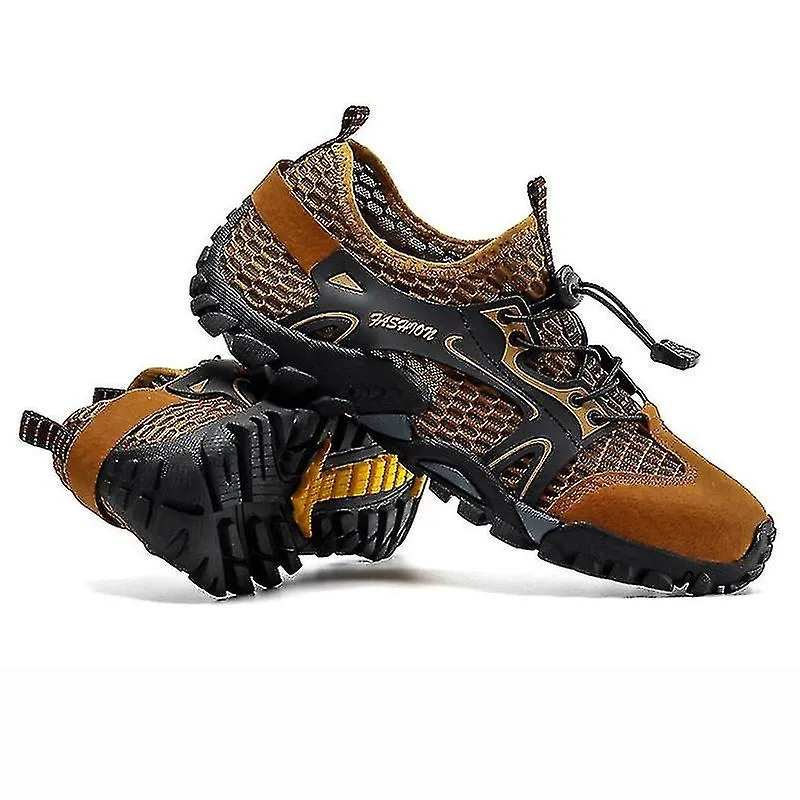 Hiking Shoes Men's Anti-slip Breathable Outdoor Sports Shoes Men's Climbing Tactical Shoes Water Sports Shoes