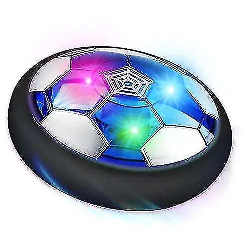 Hover Soccer Ball, Rechargeable Air Power Floating Football Soccer With Led Light, Indoor Outdoor Sport Ball 18cm