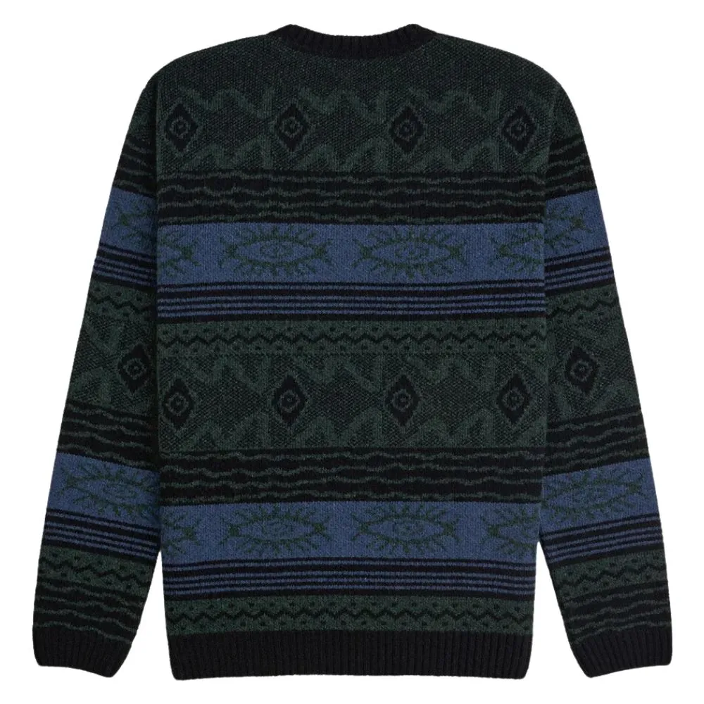 JERSEY VISSLA BLUR JACQUARD CREW SWEATER