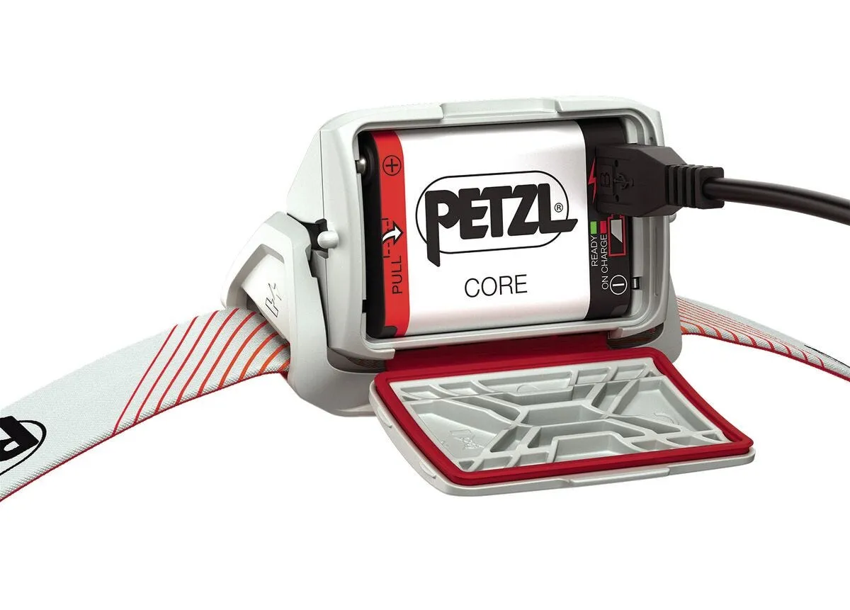 Linterna Frontal Outdoor Petzl Actik Core Rojo/Blanco