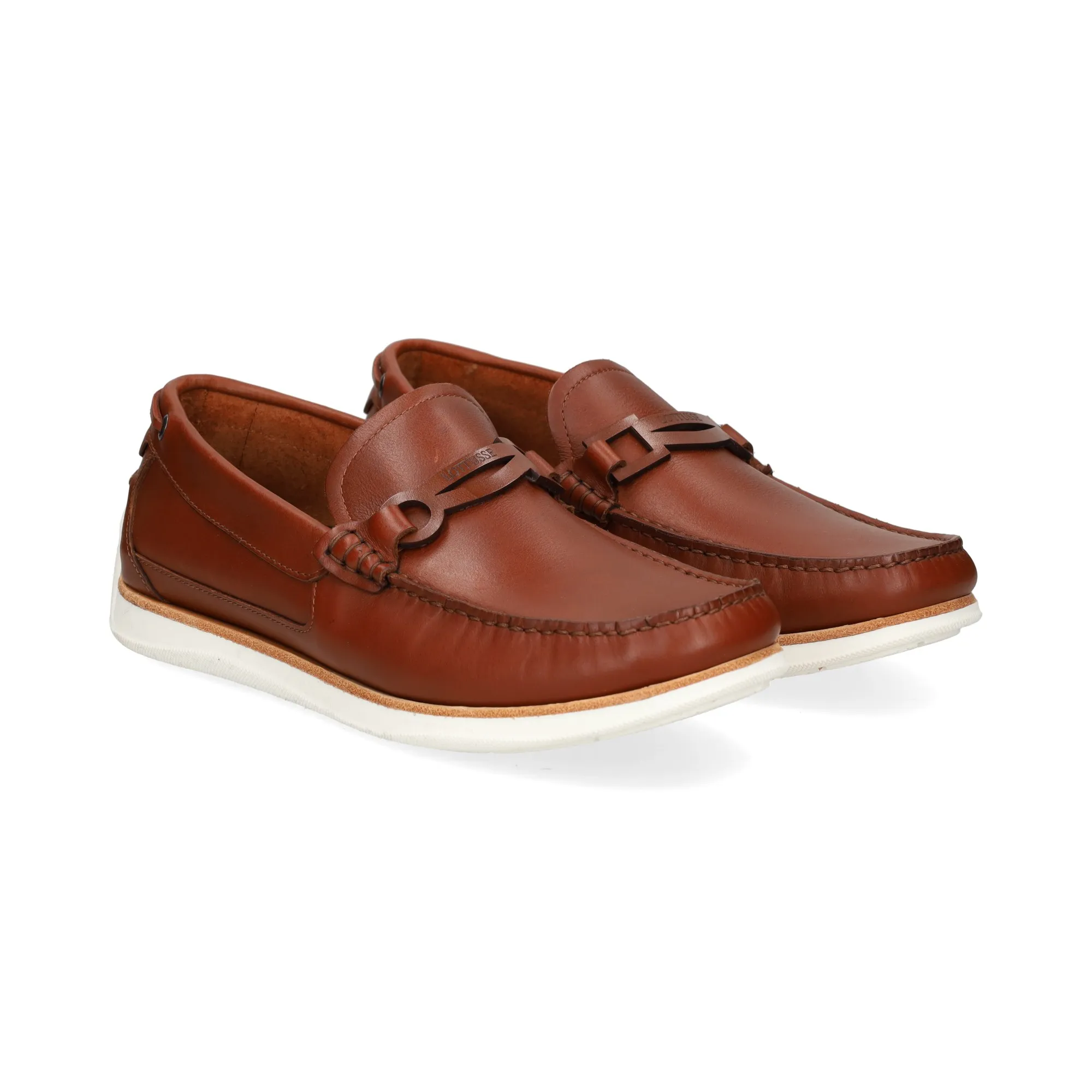 LOTTUSSE Mocasines de Hombre 001 CUERO