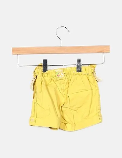 Mayoral Pantalón amarillo lazo