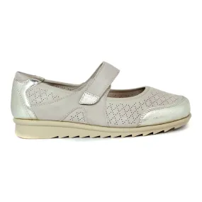 MERCEDITAS CON VELCRO  KAREN BEIGE