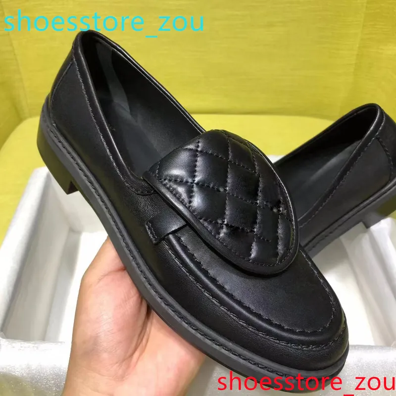 mocasines acolchados de diseñador Zapatos de vestir 100% cuero real Tamaño 35-41 Mocasines de mujer Mocasines Zapatos planos Pie