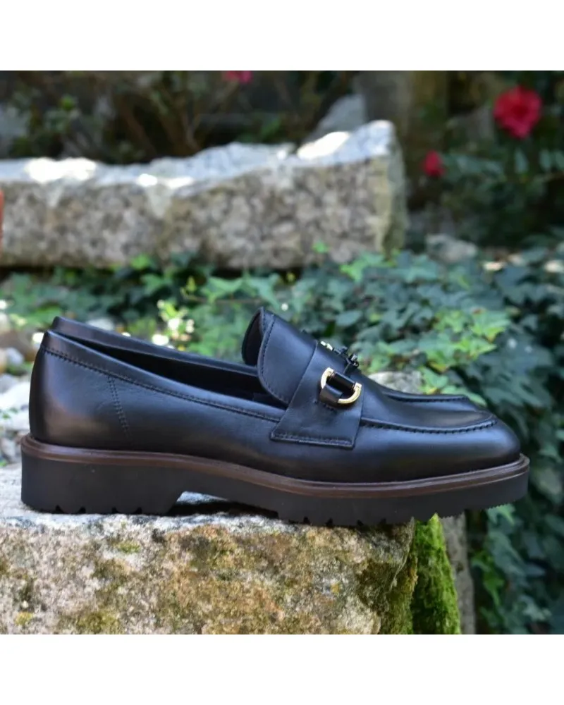 Mocasines CONFORT de piel LOAFERS | LINCE 30502