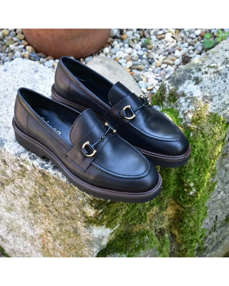 Mocasines CONFORT de piel LOAFERS | LINCE 30502