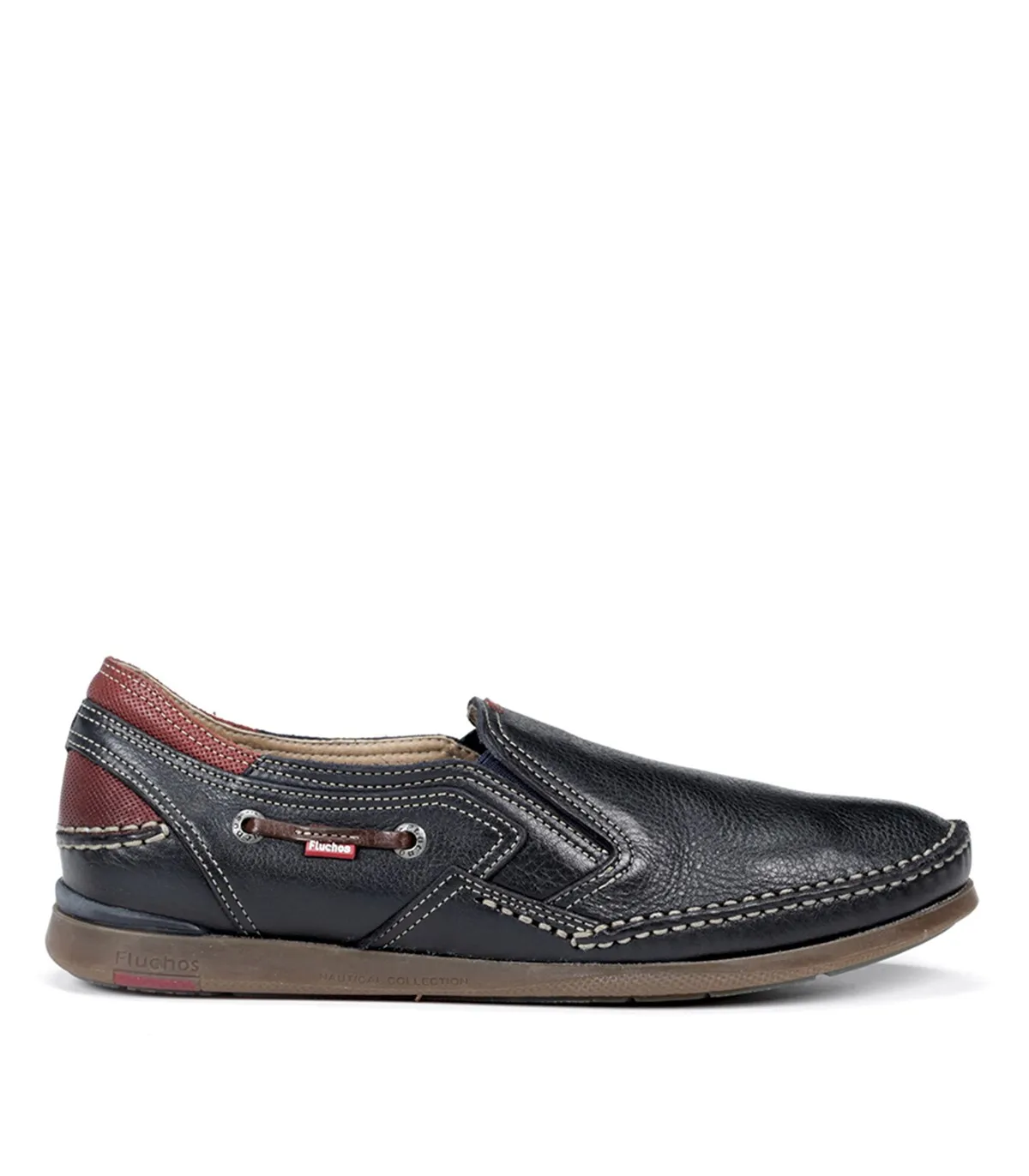 MOCASINES DE PIEL PARA CABALLERO FLUCHOS MARINER 9883 MARINO