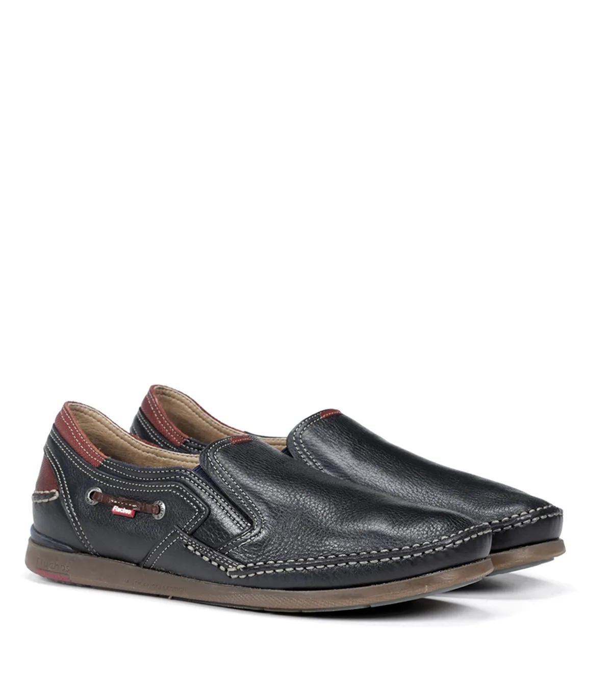 MOCASINES DE PIEL PARA CABALLERO FLUCHOS MARINER 9883 MARINO