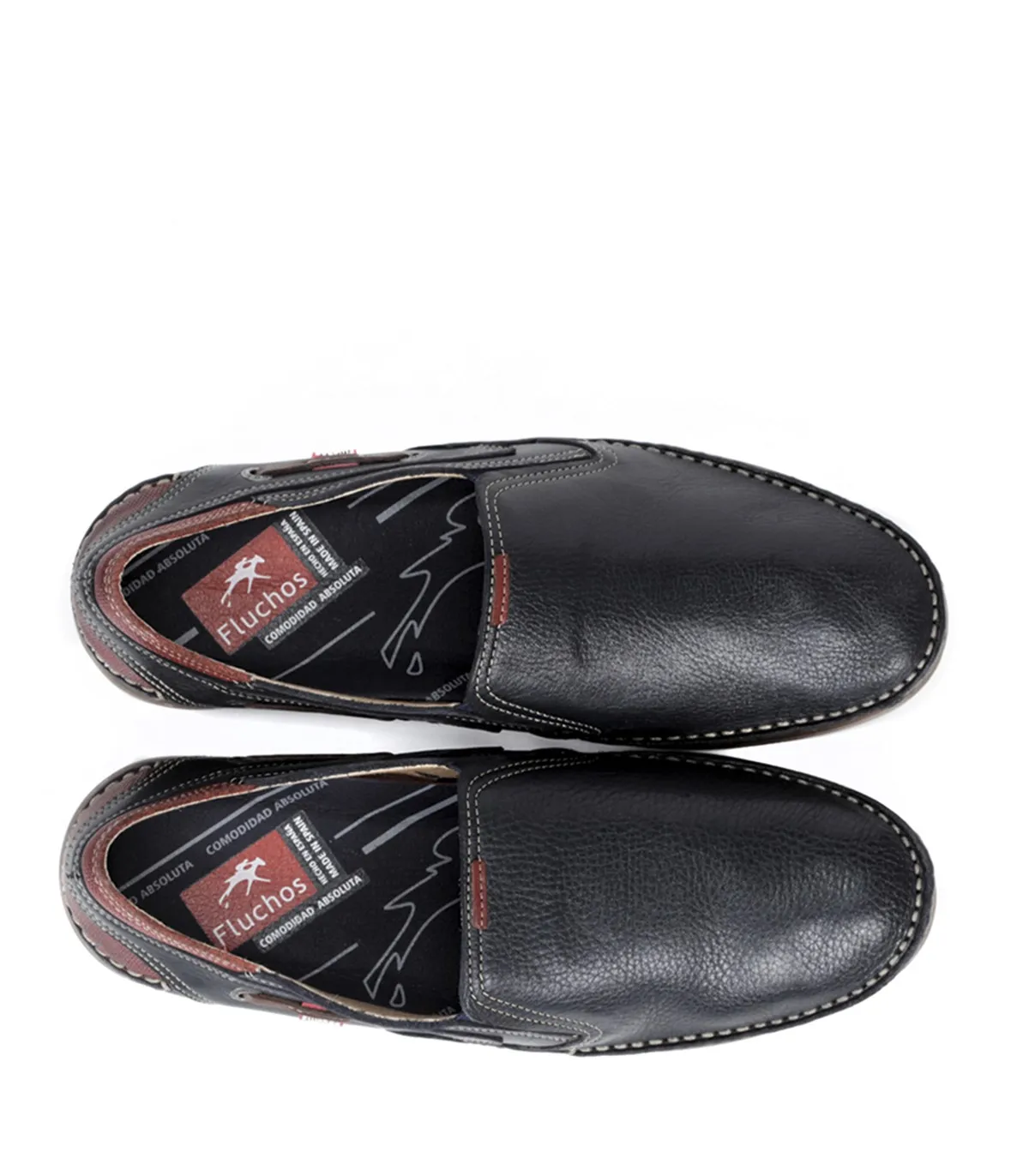 MOCASINES DE PIEL PARA CABALLERO FLUCHOS MARINER 9883 MARINO