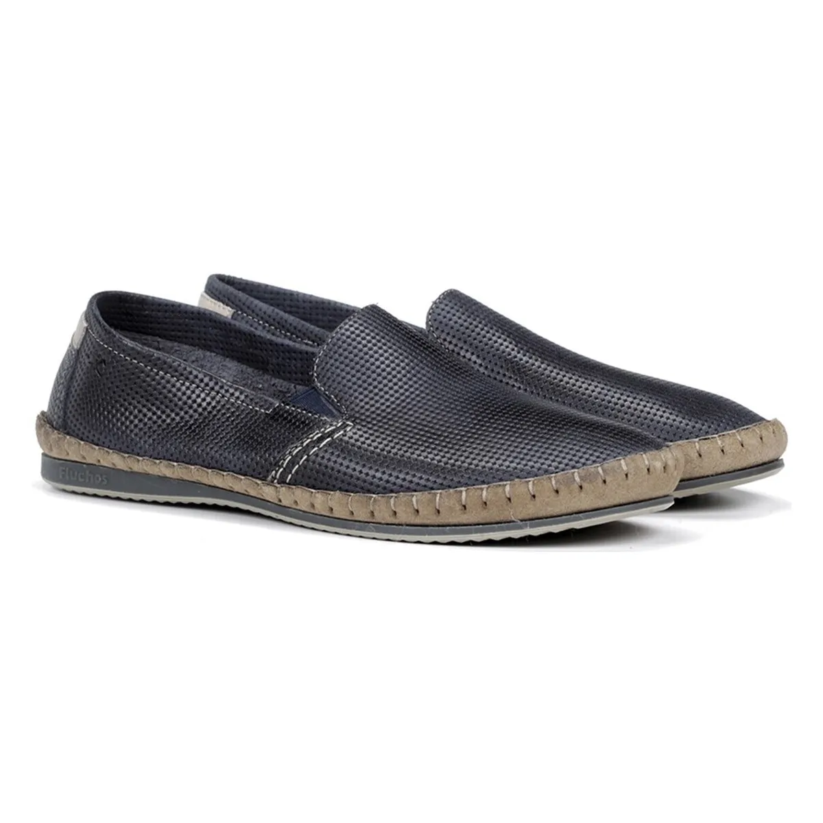 MOCASINES DE PIEL PARA HOMBRE  BAHAMAS 8674 MARINO