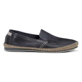 MOCASINES DE PIEL PARA HOMBRE  BAHAMAS 8674 MARINO