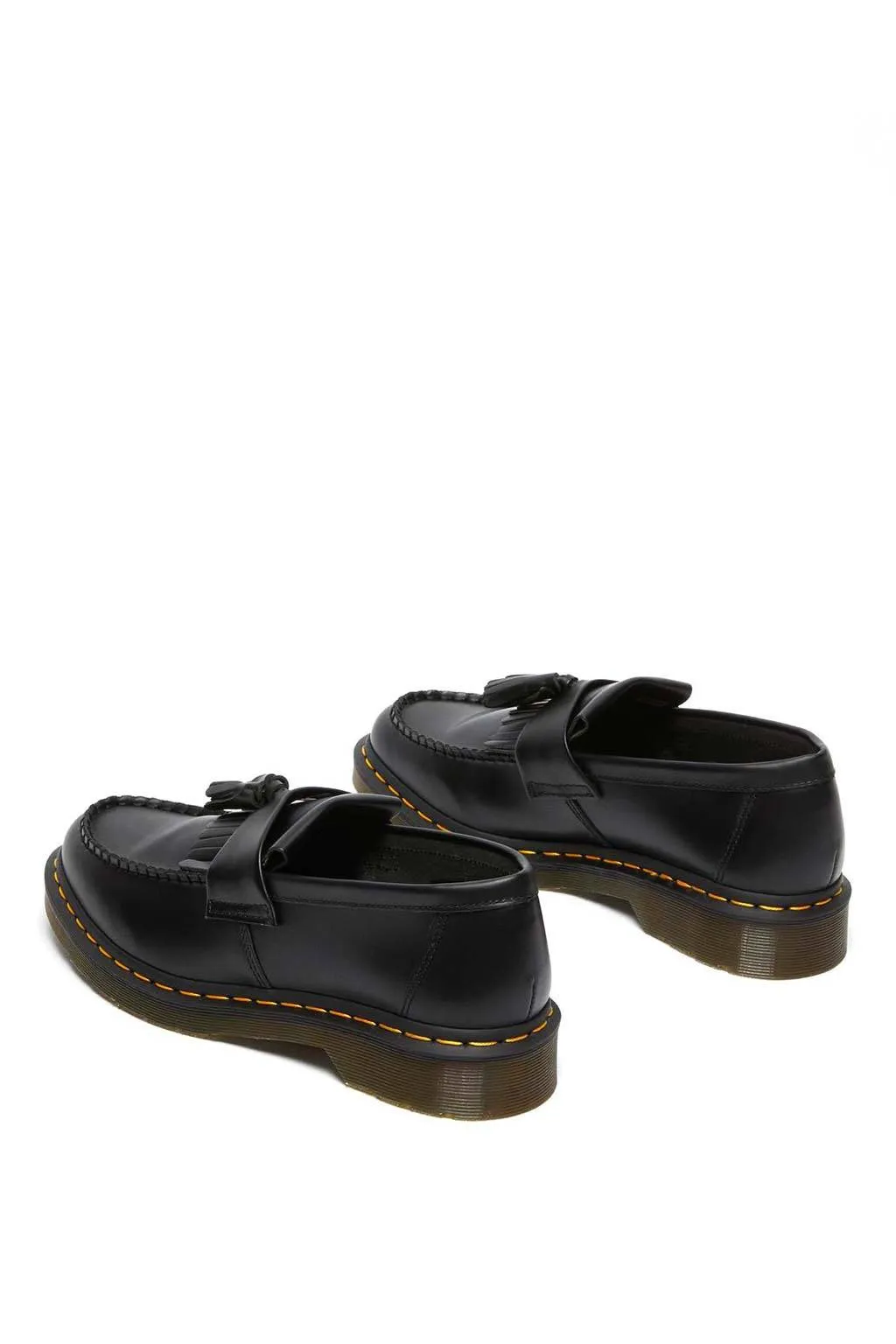 Mocasines Dr Martens adrian yellow stitch black smooth 22209001