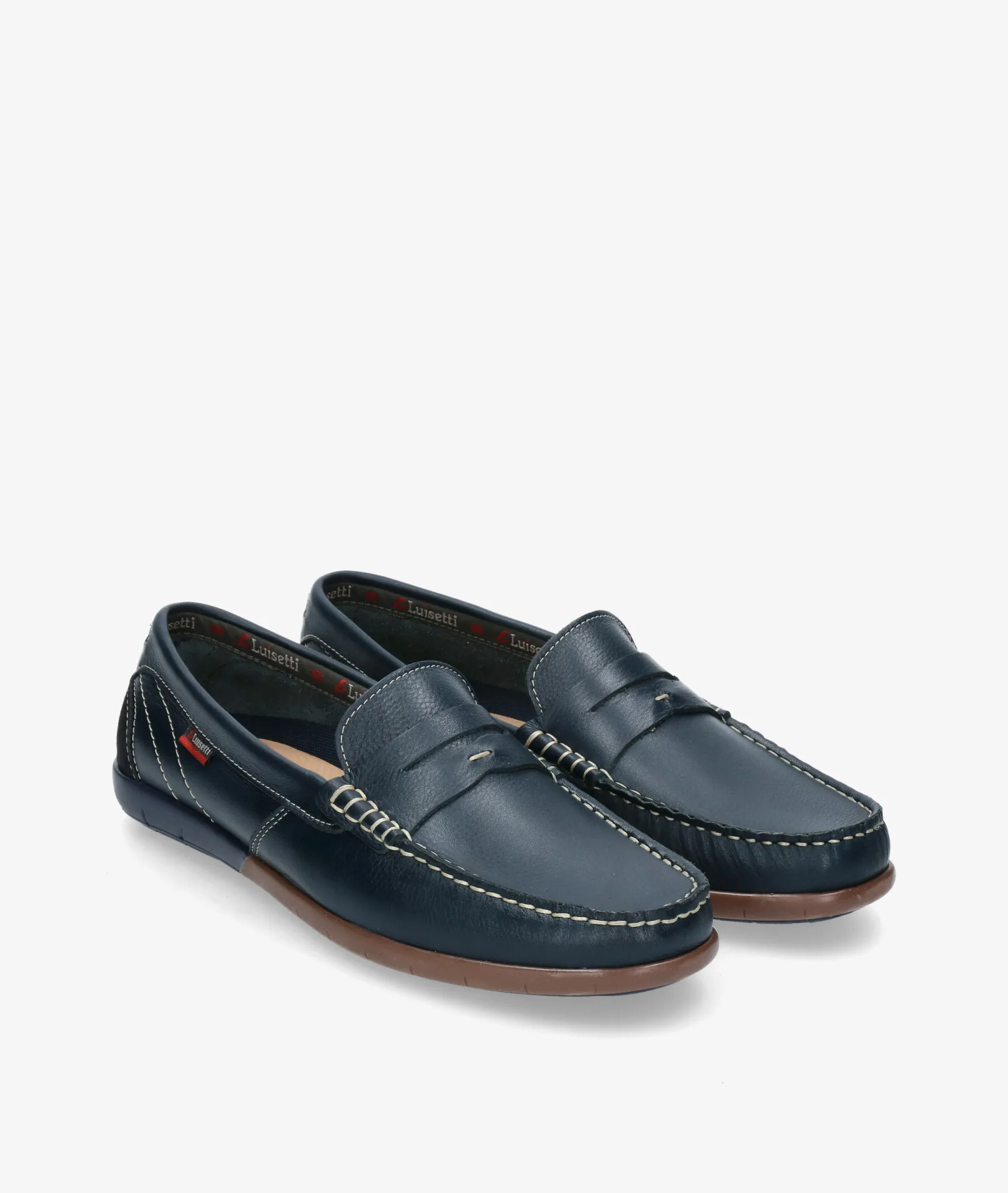 Mocasines LUISETTI 29301 NA en azul marino