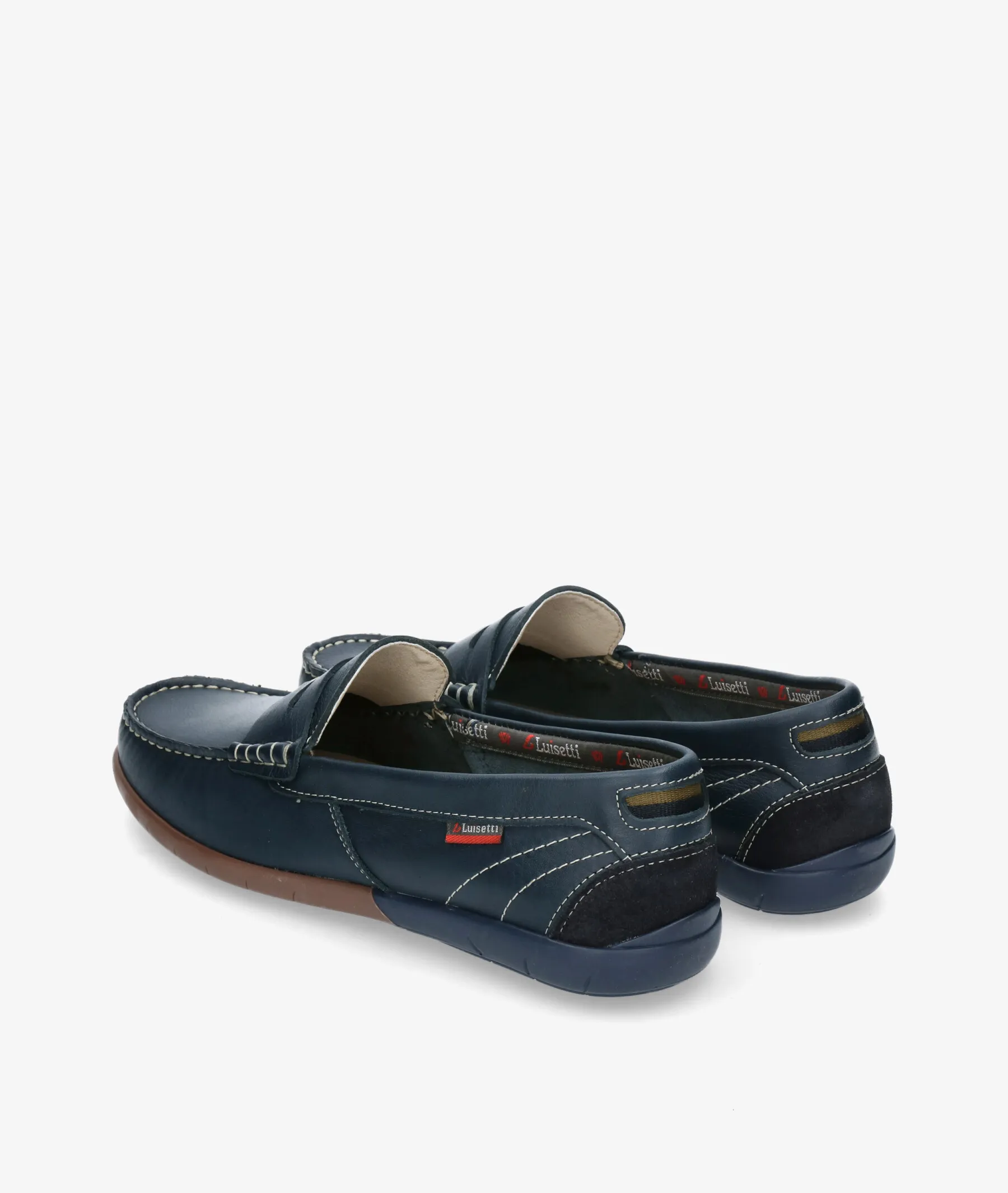 Mocasines LUISETTI 29301 NA en azul marino