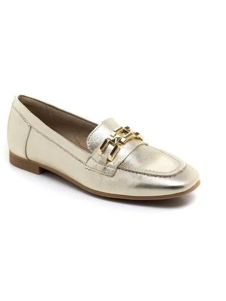 Mocasines Pitillos 5641 Dorado para Mujer