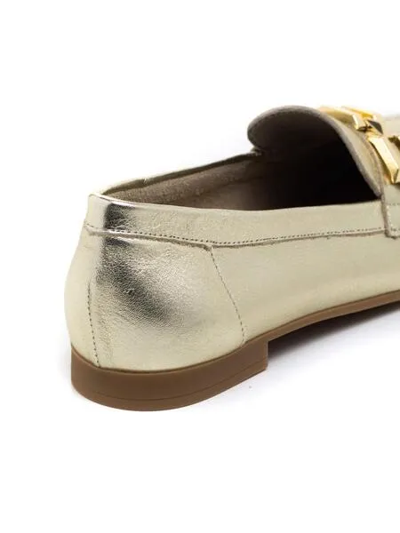 Mocasines Pitillos 5641 Dorado para Mujer