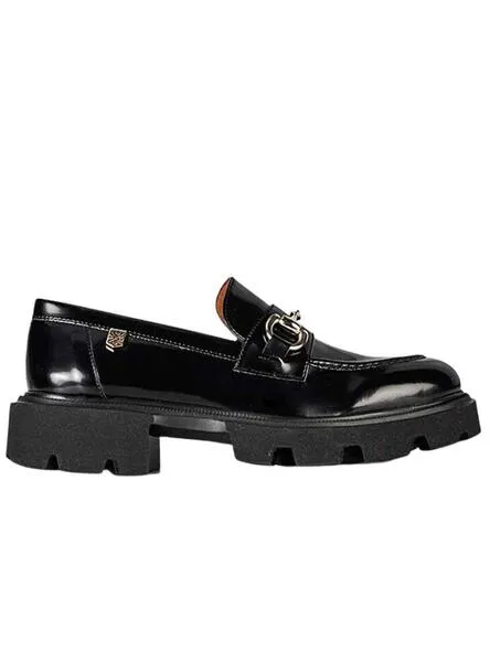 Mocasines Popa Zintia Antik Negro para Mujer