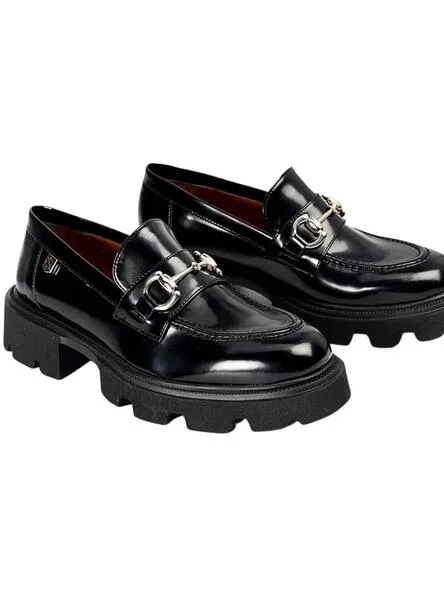 Mocasines Popa Zintia Antik Negro para Mujer