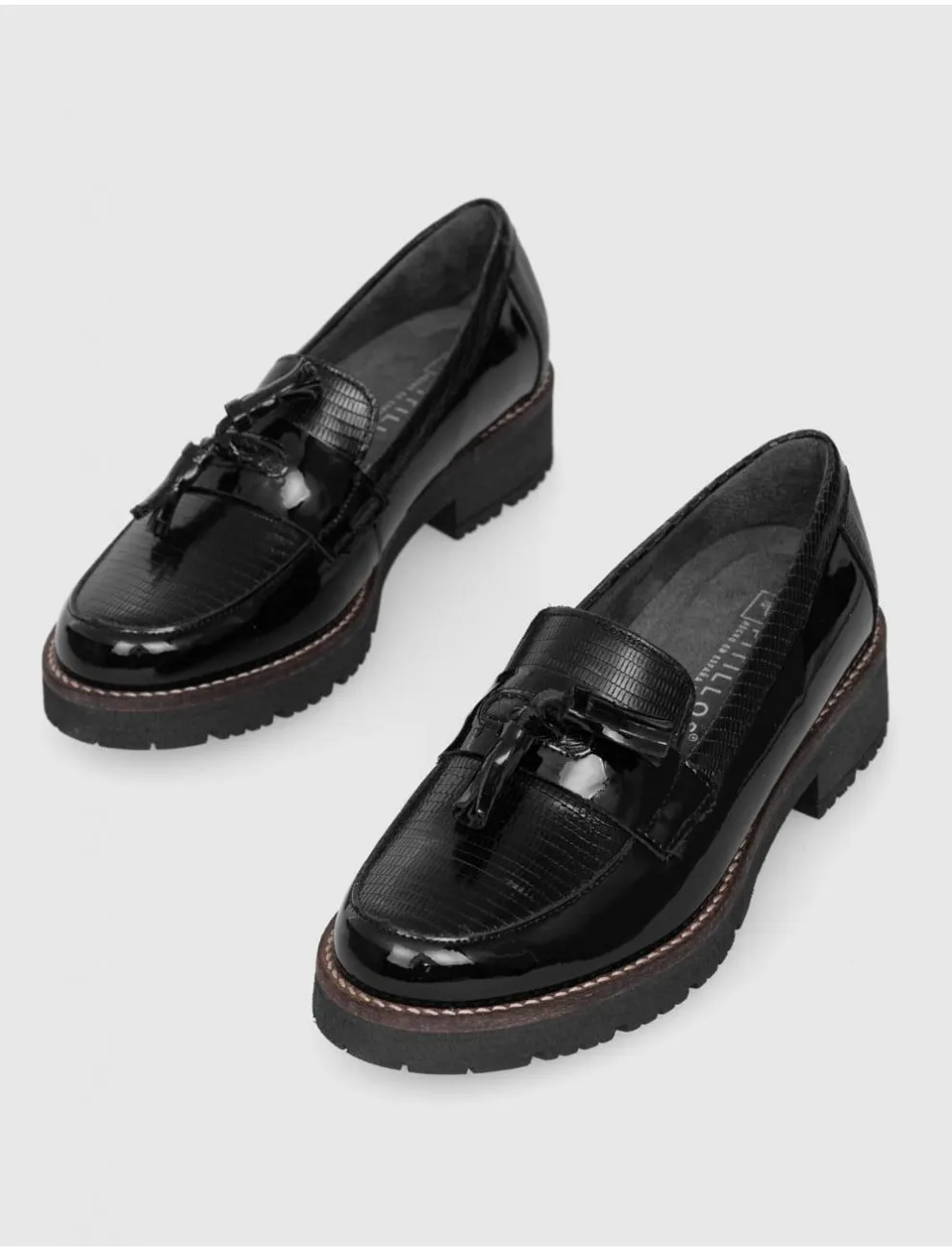 MocasÍn Pitillos 5377 Negro