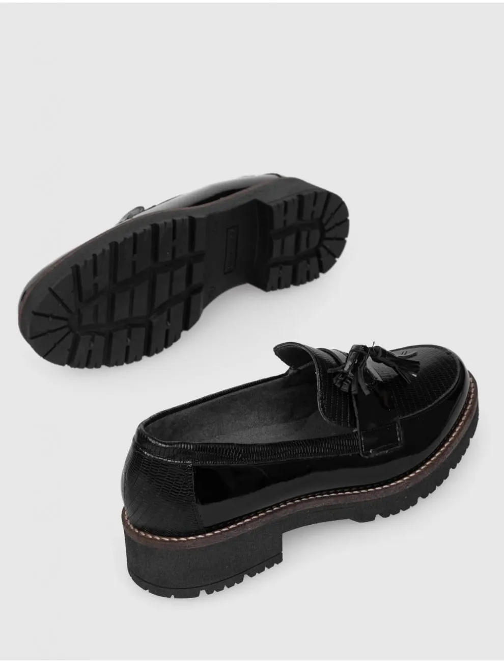 MocasÍn Pitillos 5377 Negro