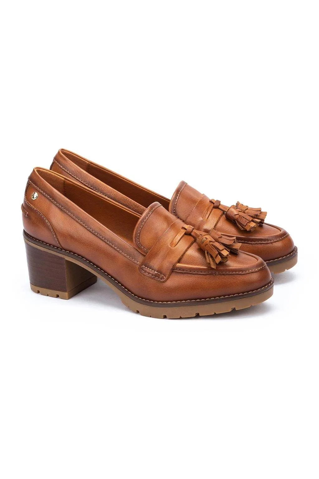 mocasín mujer Pikolinos llanes w7h 3719 brandy