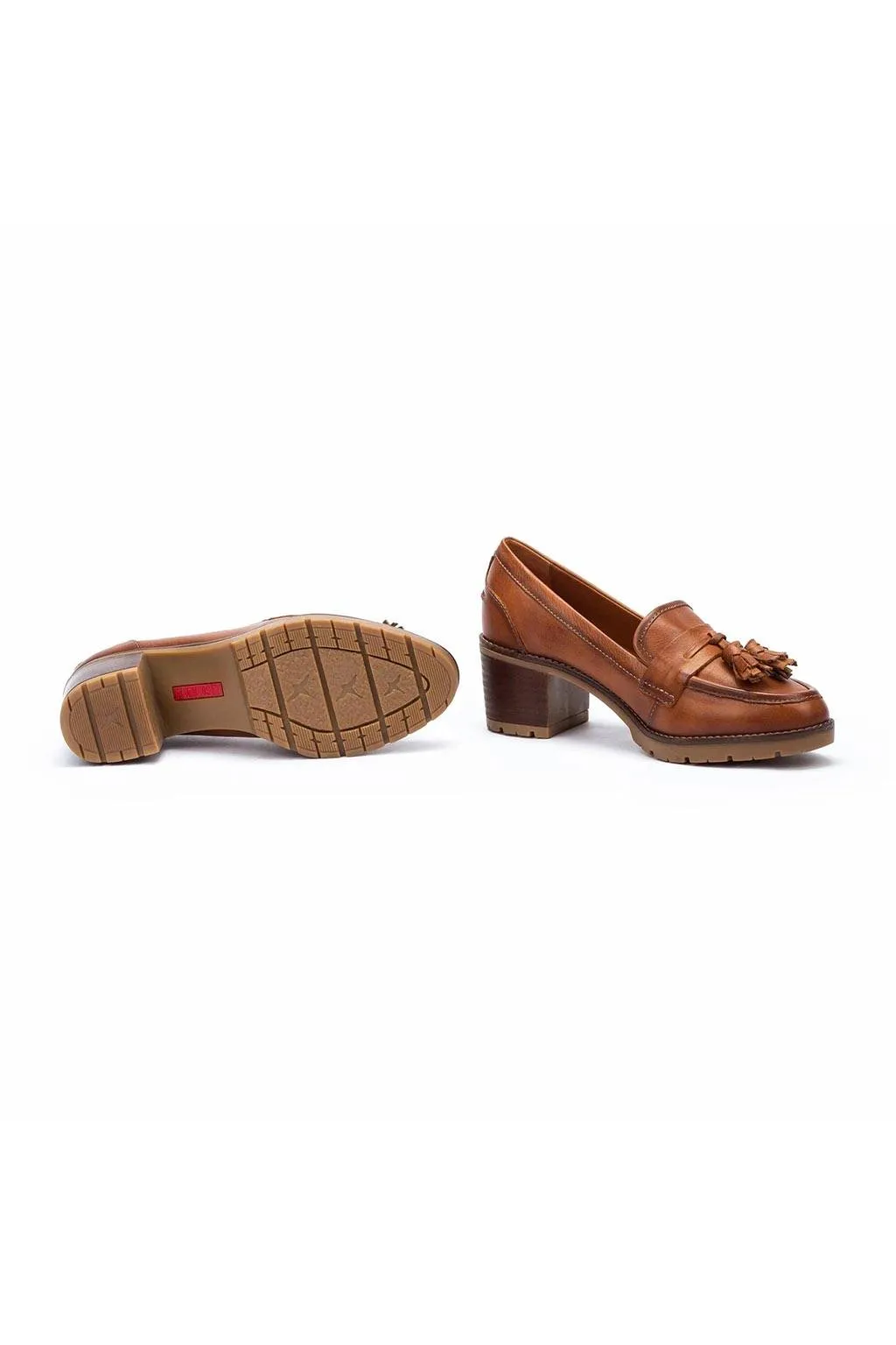 mocasín mujer Pikolinos llanes w7h 3719 brandy