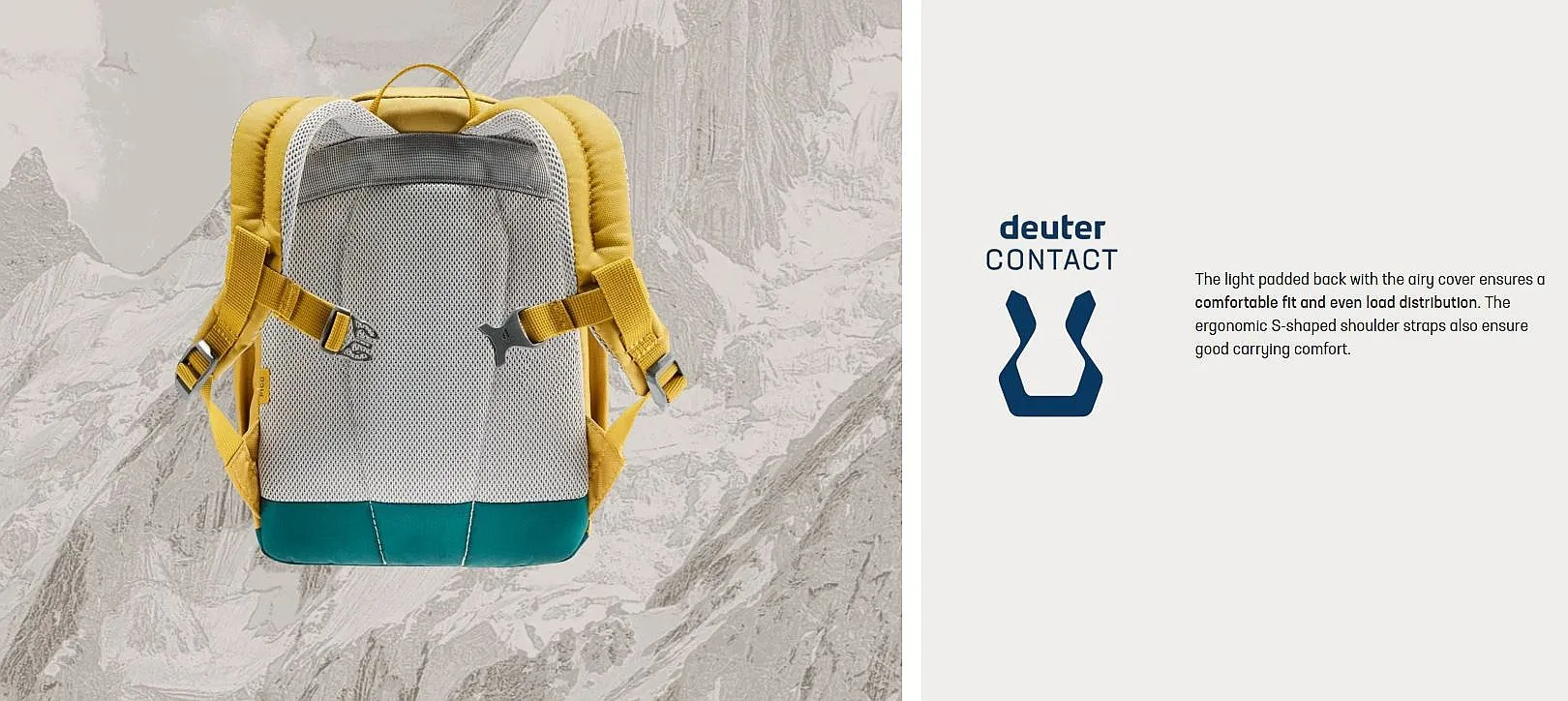 mochila Deuter Pico - Corn/Turmeric - kid´s