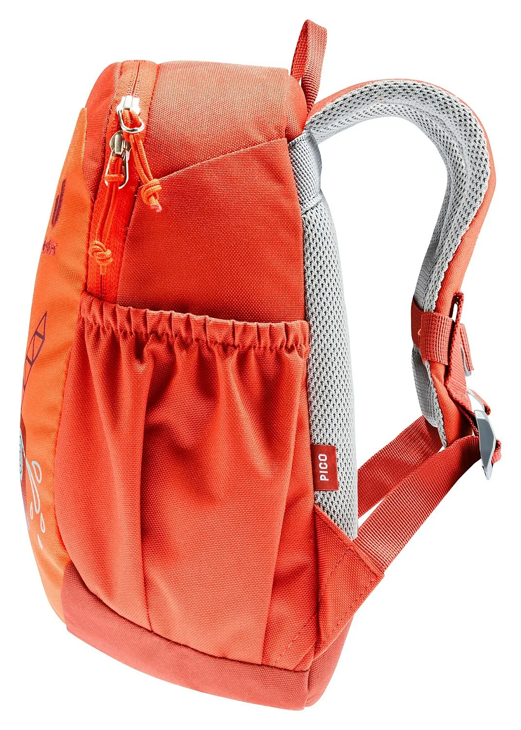 mochila Deuter Pico - Papaya/Lava - kid´s