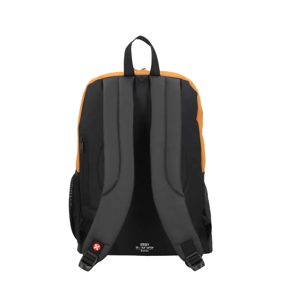 Mochila para laptop hombre Jersey 15.6'' café