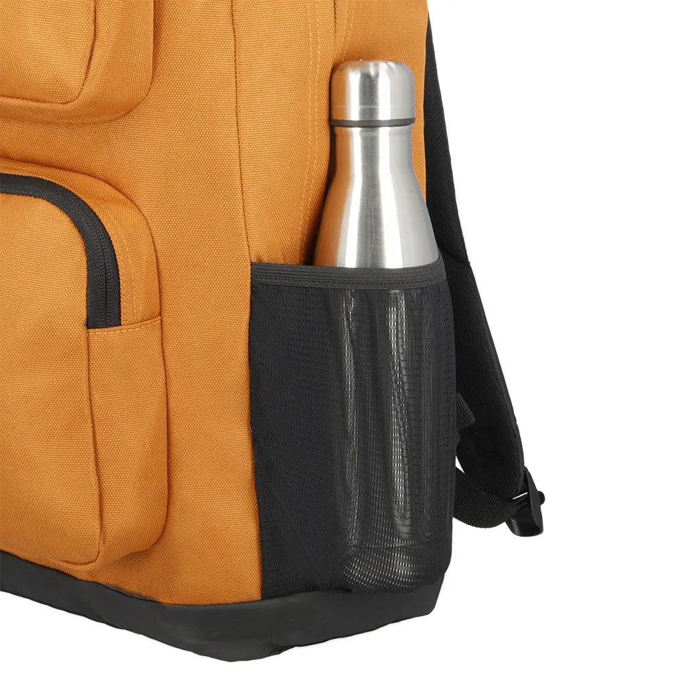 Mochila para laptop hombre Jersey 15.6'' café