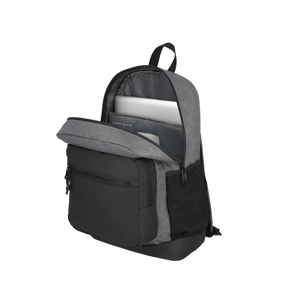 Mochila para laptop hombre Vito 15.6'' gris