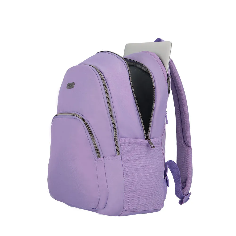 Mochila para laptop mujer Kansas 15.6'' lila