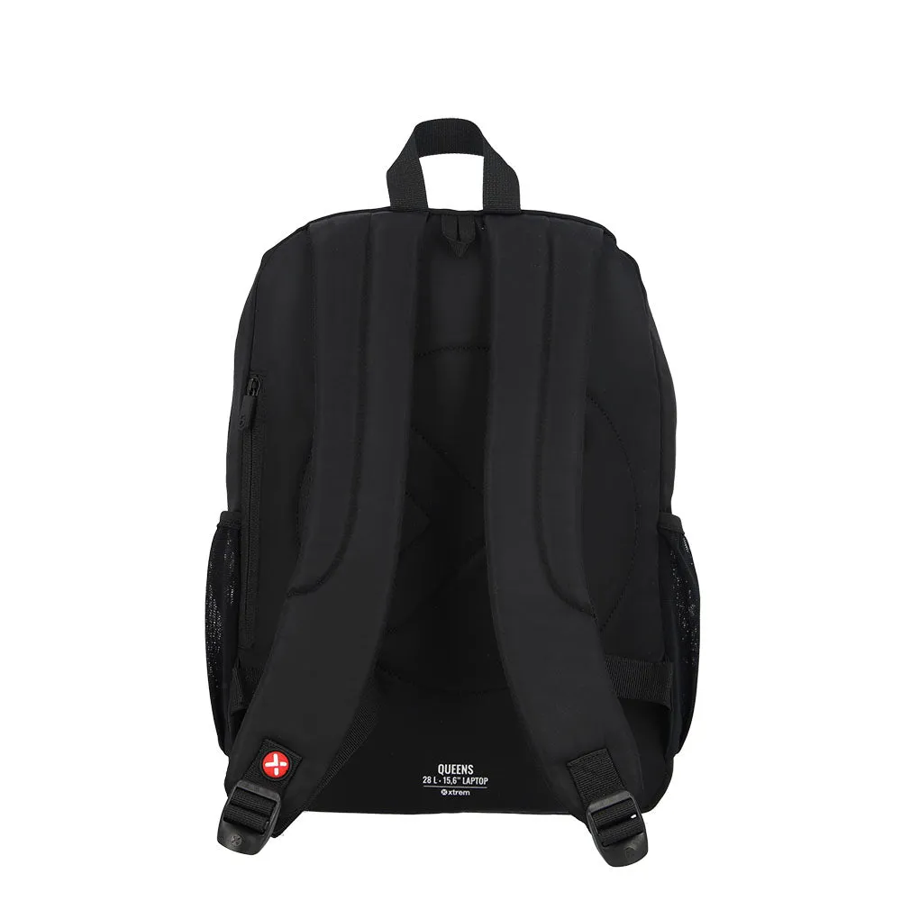 Mochila para laptop mujer Queens 15.6'' negra