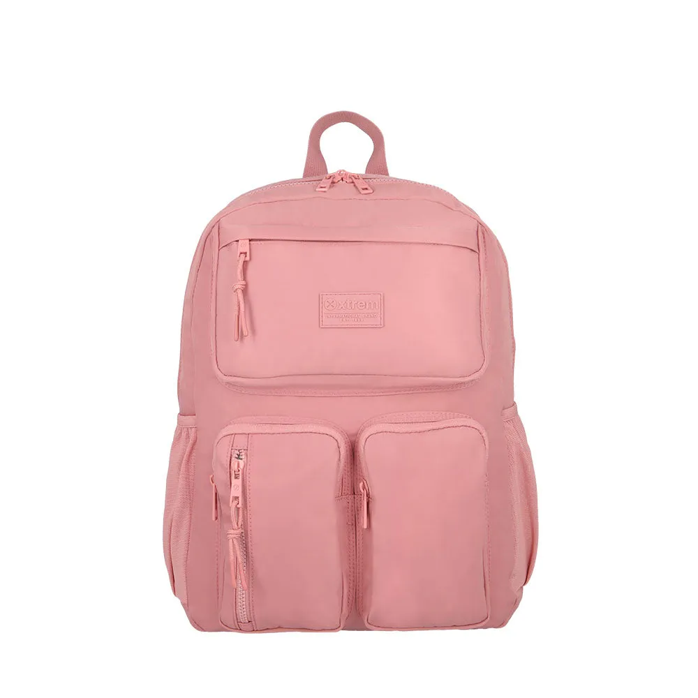 Mochila para laptop mujer Queens 15.6'' rosada