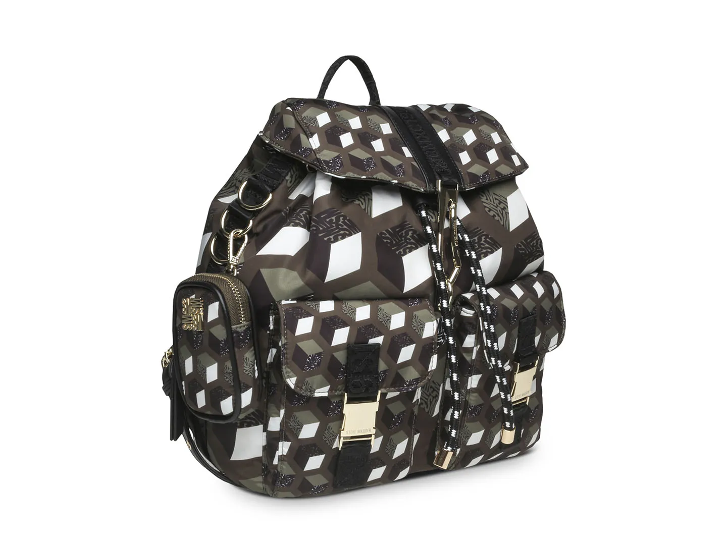 Mochila Steve Madden Broog Color Olivo