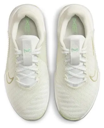 Nike Zapatillas Nike Metcon 9 Premium Cross Training Mujer Oro Blanco