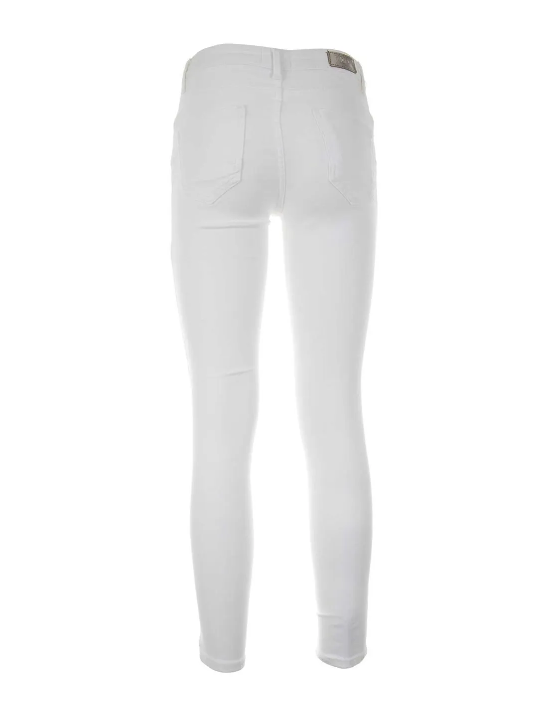 ONLY - Jeans blancos onlPower Mid Pushup SK 15250153 Mujer