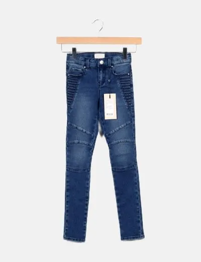 ONLY Pantalón denim slim