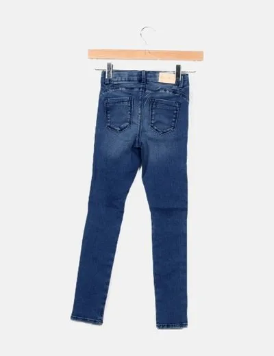 ONLY Pantalón denim slim