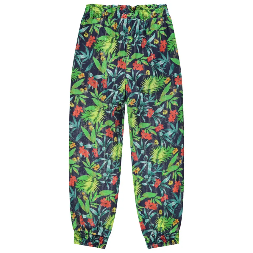 Orchestra Pantalón fluido estampado tropical