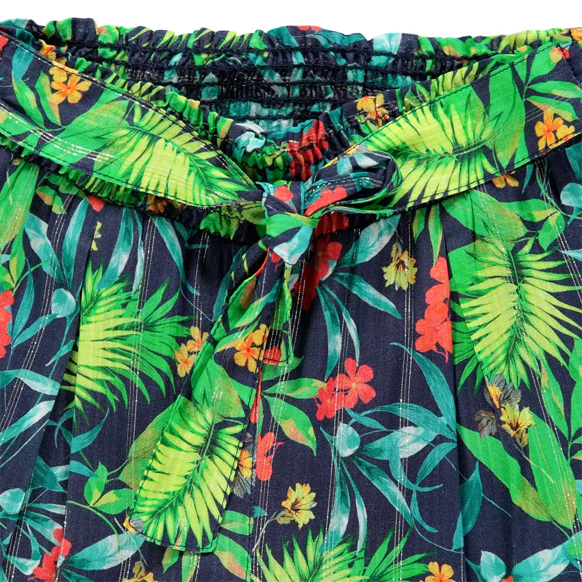 Orchestra Pantalón fluido estampado tropical