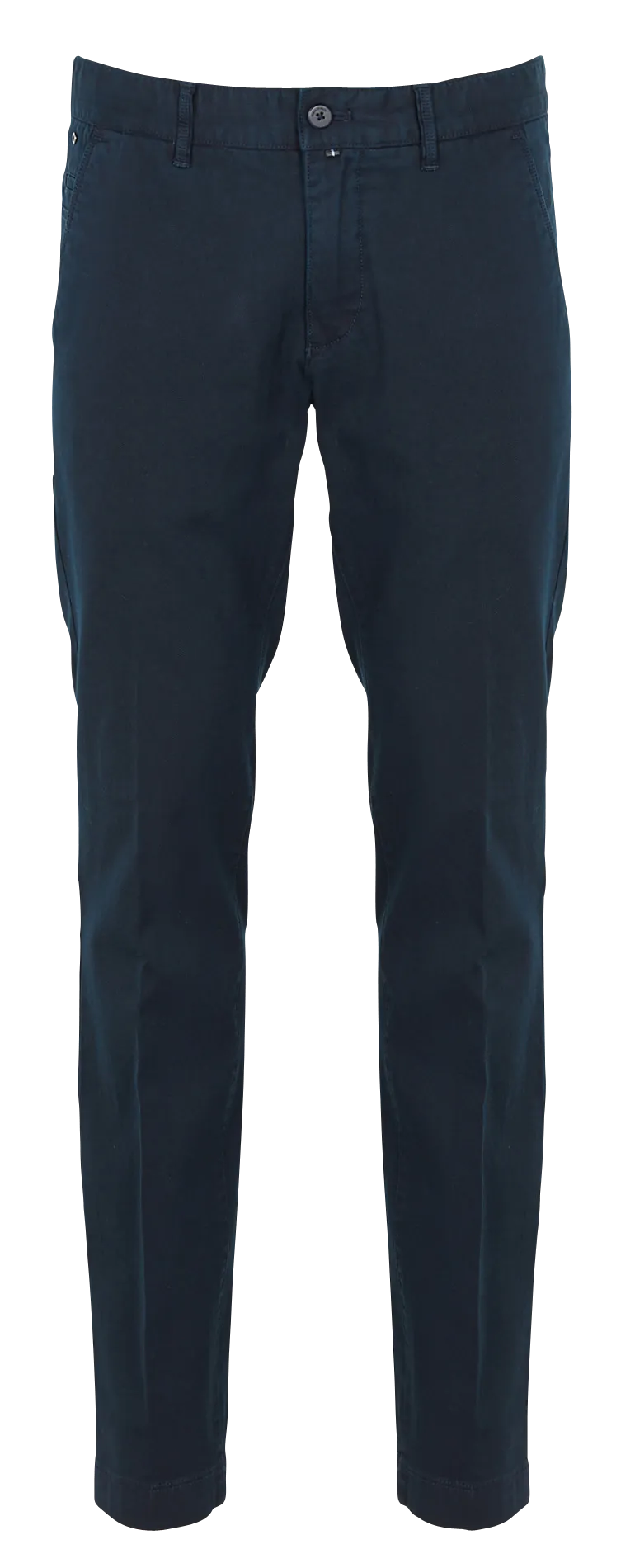 Pantalón chino slim fit de mezcla de algodón en azul